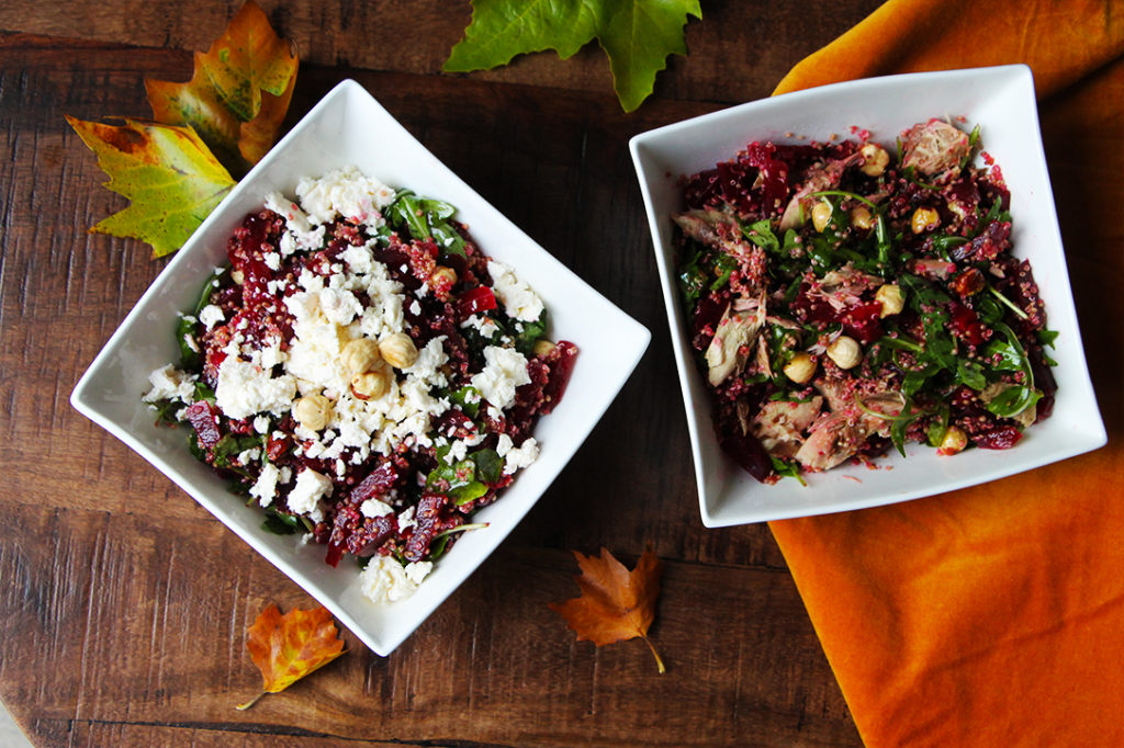bieten maaltijdsalade
