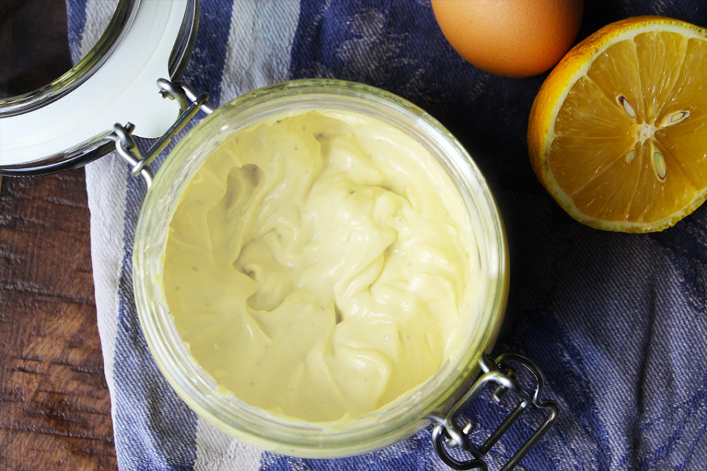 homemade mayonaise