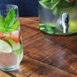 smaakwater munt aardbei